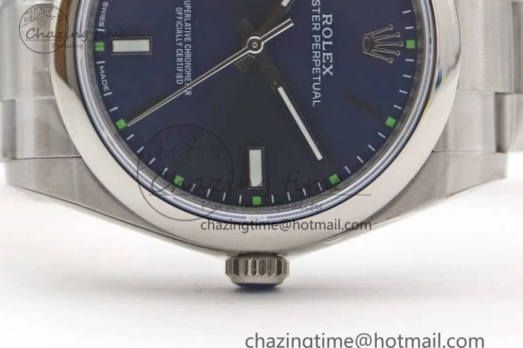 MiroTime 0105 Oyster Perpetual 39mm 114300 EWF 1:1 Best Edition 904L Steel Blue Dial on SS Bracelet SA WaterResistant 2005